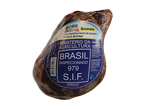 Osso Bonapet Natural Rótula Para Cães 1 Unidade