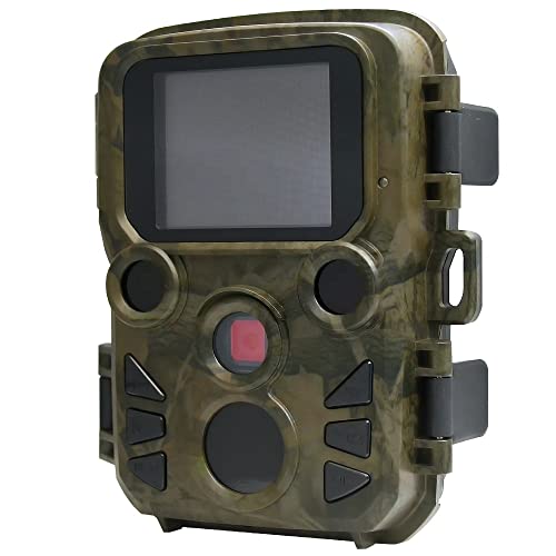 Image of GOYOJO 4K 20MP 0.2S Shooting Mini Hunting Trail Camera 512GB Memory Card (H5812-c)