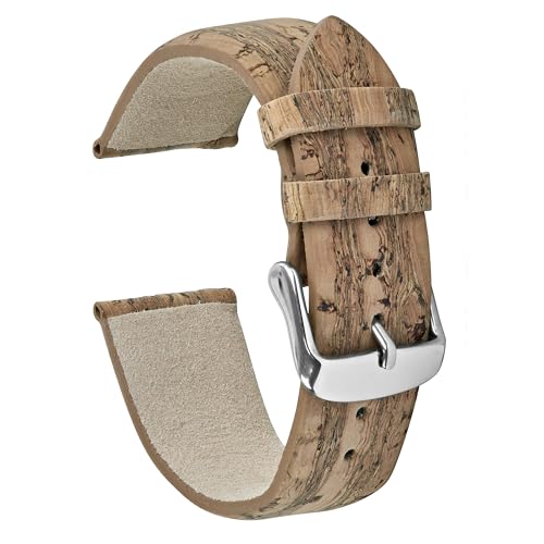 Correa de reloj de corcho transpirable VintageTime para sustitución de correas alérgicas