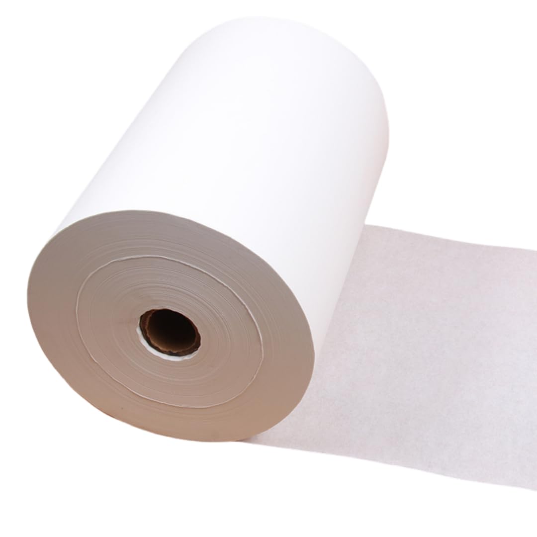 Rollo de papel de seda blanca de 30 cm x 100 m para embalaje y embalaje de regalo