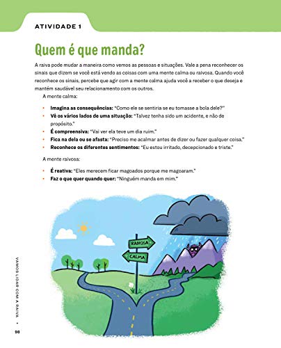 Vamos lidar com a raiva: 50 atividades para as crianças