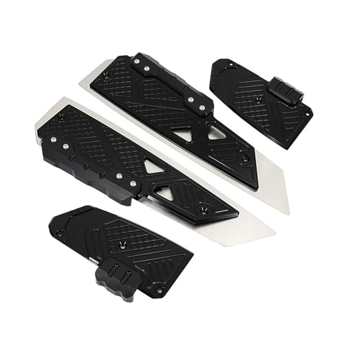 Plaque repose-pieds Forza 350 finition aluminium pour NSS350