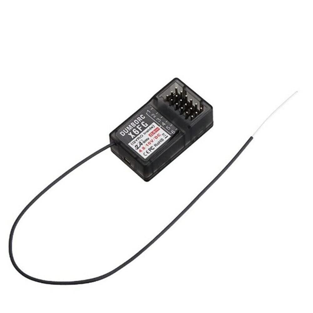 NATEFEMIN2.4 Receiver with Gyroscope for RC X6 DumboRC X6FG Transmitter Remote Controller Accessory Part
