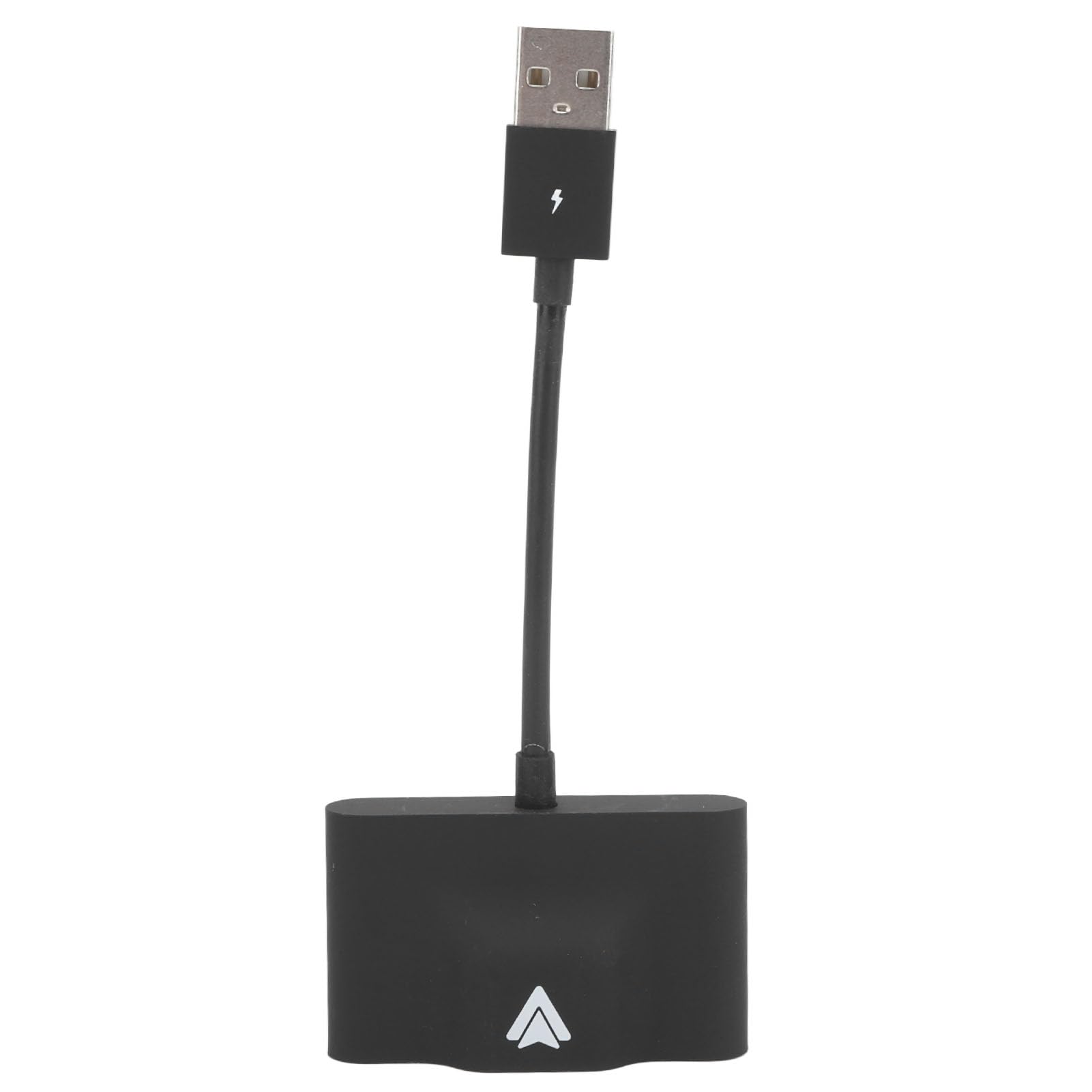 POENVFPO Adattatore per auto wireless per Android, chiave per auto USB di tipo C Plug and Play per telefoni con 11 o versioni successive, con connessione automatica (BLACK)