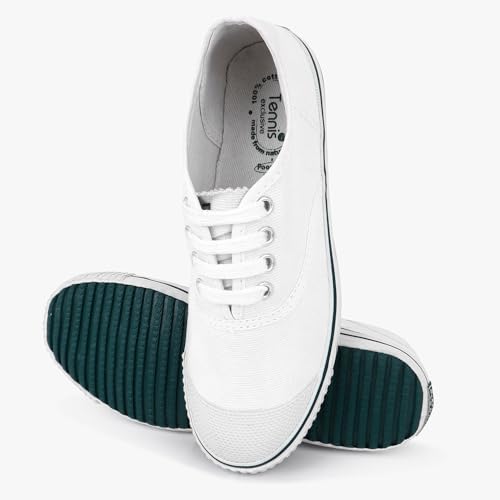 Image of SCHOOL BIRDS Tennis Shoe for Adult Boys and Girls | PT Canvas Uniform School Shoe