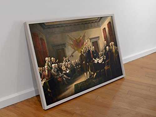 Art print Déclaration d'indépendance Trumbull peinture affiche - 5
