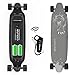 FUNDOT Skateboard Eléctrico,Monopatín Eléctrico con Mando a Distancia, Longboard Eléctrico 400W Motor,38X9.4 Pulgadas con 4 Ruedas,Velocidad Máxima 28-32KM/H,3 Modos de Velocidad,Carga Máxima 120KG
