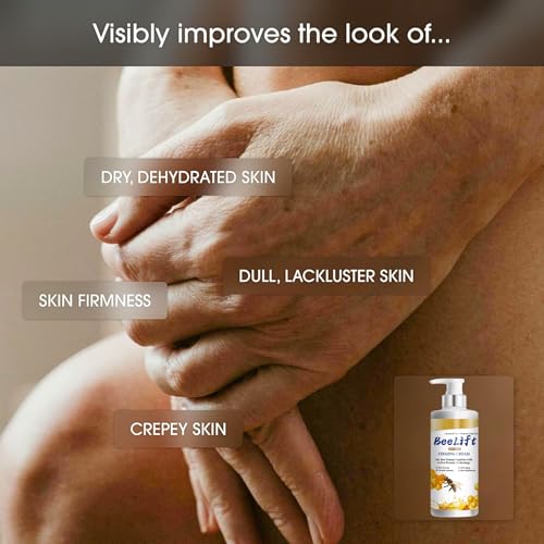 Bee Lift Anti Aging Firming Body Cream, Bee Venom Wrinkle Removal Cream, Collagen Firming Body Lotion, Neck Firming Cream For Loose Skin, Skin Tightening Cream Body, Restore Elasticity, Hydration - Image 5