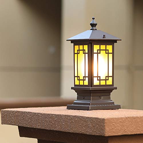 Clôture murale luminaire étanche pour résoudre le manque d'éclairage des entrées sombres