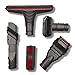 Polj - Kompatibel mit Düsen für Staubsauger Dyson Serie V6 DC34 DC35 DC59 DC62 und inklusive Adapter mit V7 V8 V10 V11 SV10 SV11 SV11 Bürsten Kit 5 in 1 Ersatzteile