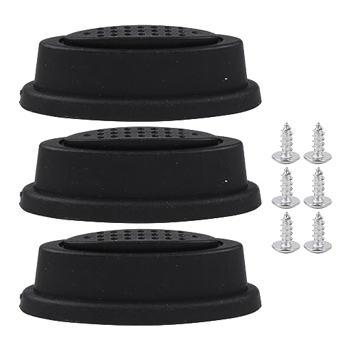logyues 3Pcs Suitcase Side Stud Foot Pad Bracket Z020 Plastic