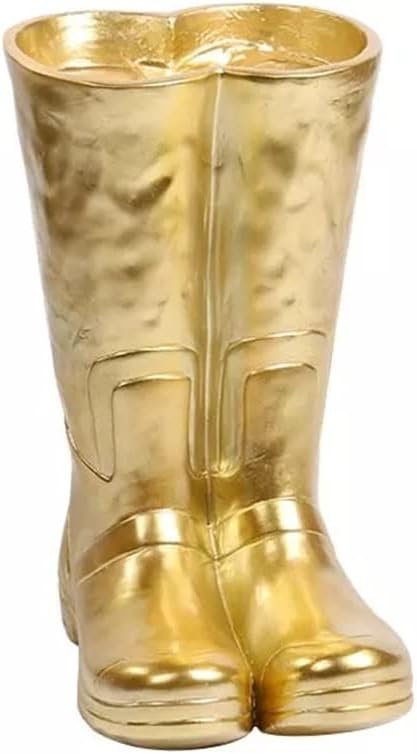 Shoe Umbrella Stand Rain Gear Bucket Home Decoration Statue Handicraft Vase Storage Umbrella Stand(E)