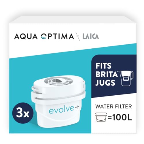 Aqua Optima Evolve+ Water Filter Cartridges 3 Pack