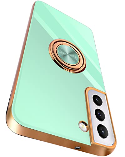 Coque TPU antichoc Galaxy S22 Plus 5G housse protection silicone vert clair