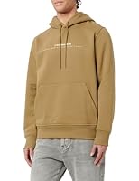 Calvin Klein Men's Minimal Logo Hoodie, Gothic Olive, Medium