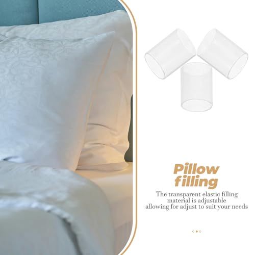 Inserto de almohada transpirable con relleno de partículas PE elásticas de 6x8 mm 4