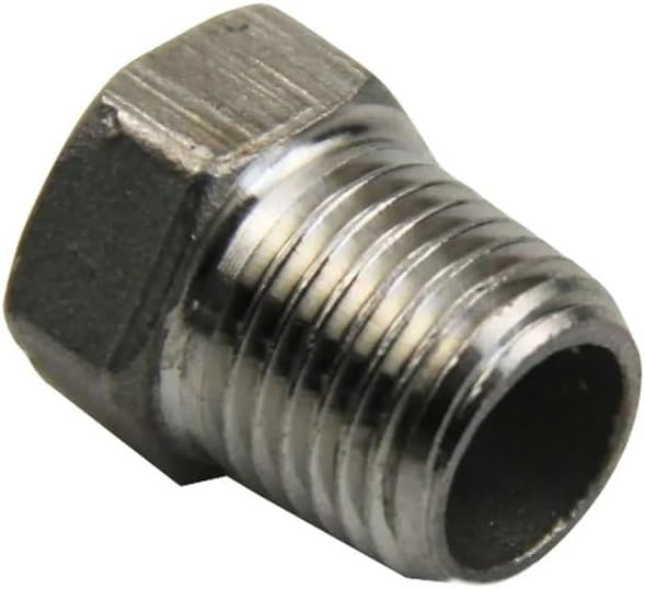 Stainless Steel Connector 1/4 X 1/8 INCH BSPT Reducing Bush Beer Home Brewing
