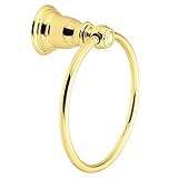 Moen YB5486PB Kingsley Towel Ring, Polished Brass