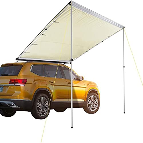 Abri de pare-soleil rétractable attache d'auvent latéral d'automobile extérieur amovible