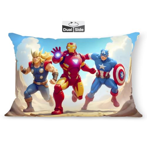 Image of Brizberry Kids Pillow Cushion with Super Soft Fabric | Animal & Cartoon Prints | 12x18 inches (Design 32)