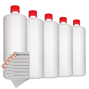 RESINPAL 5 x 1000 ml Kunststoffflasche