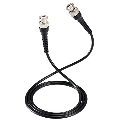 KKmoon BNC-BNC Q9-Q9 Cabos de teste Cabo coaxial RF de linha de teste 50Ω BNC macho/macho cabo de an