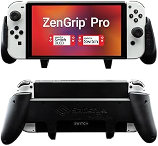 Satisfye ZenGrip Pro, Uchwyt Przełącznika Kompatybilny z Nintendo Switch: Wygodny I Ergonomiczny Uchwyt, Radość Z I Sterowaniem Przełącznik