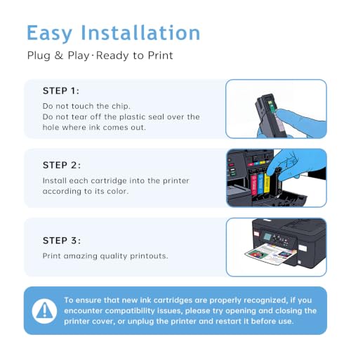 Image of LC501XL Black Ink Cartridge High Yield Replacement for Brother LC501 XL LC501BK Compatible with MFC-J1260DW J1360DW J1410DW Printer (1 Pack)