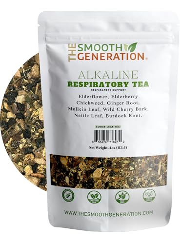 Alkaline Respiratory Tea – 100% Wildcrafted Herbs for...