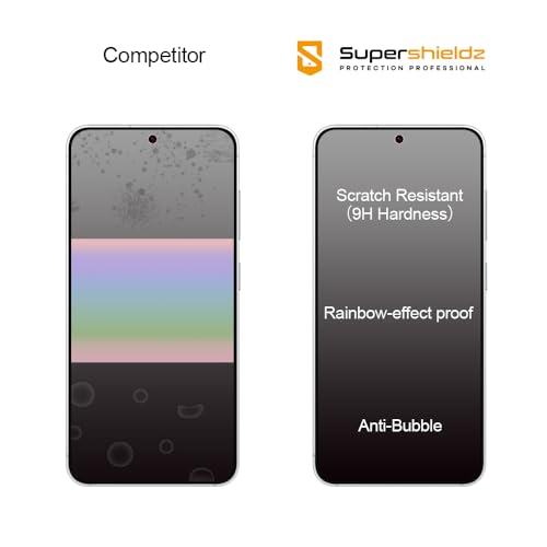 Image of Supershieldz (3 Pack) Designed for Samsung Galaxy S26+ / S26 Plus Tempered Glass Screen Protector, Anti Scratch, Bubble Free
