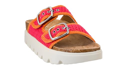 Image of Corkys Footwear Hey Girl Womens 1 inch Rumor Has It Platform Sandals, Featuring Two Adjustable Buckles, A soft Footbed, And A Lug Outsole, Perfect For Summer