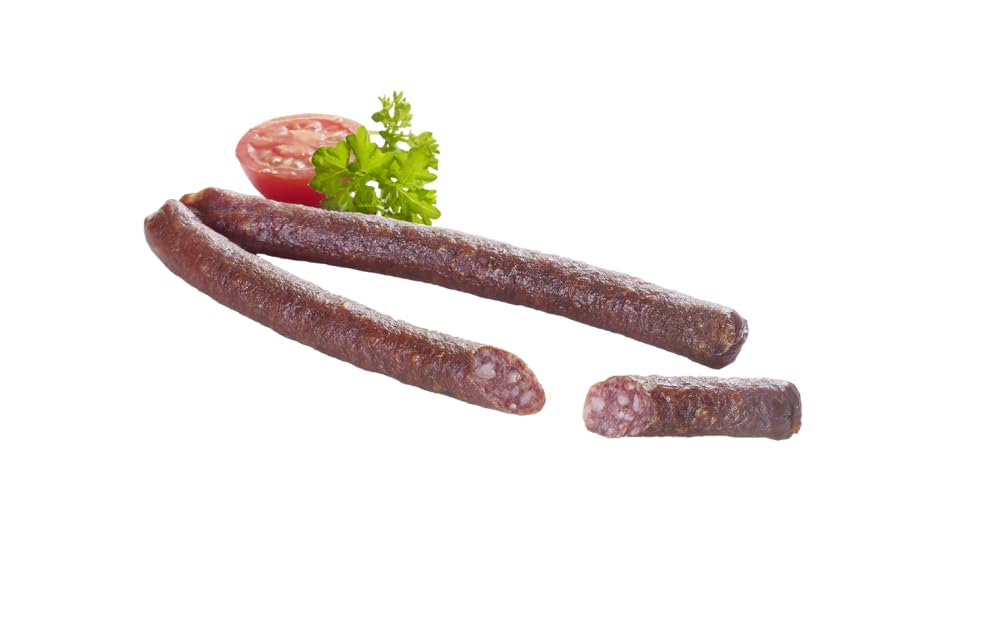 Almgourmet - Tiroler Wildwurzn - 16 Stück - Delikatesse mit Wildschwein - und Hirschfleisch - würzig mit Rauchnote