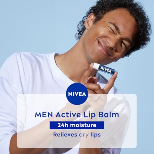 NIVEA MEN Active Care 4.8g Lip Balm - Image 4