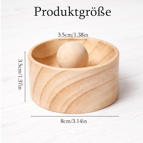Dumpling Maker, Non-Stick Wooden Dumpling Wrapper Press, Hand Teigpresse Hüllenformer, Geeignet für Feiern wie Familienwohnungen und Restaurants