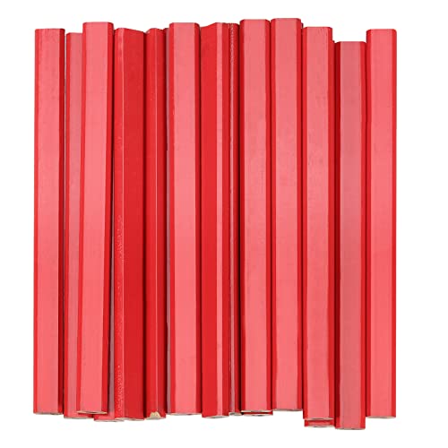 144 Lápices Carpintero Sinjeun 7 Pulgadas Rojo miniatura 4