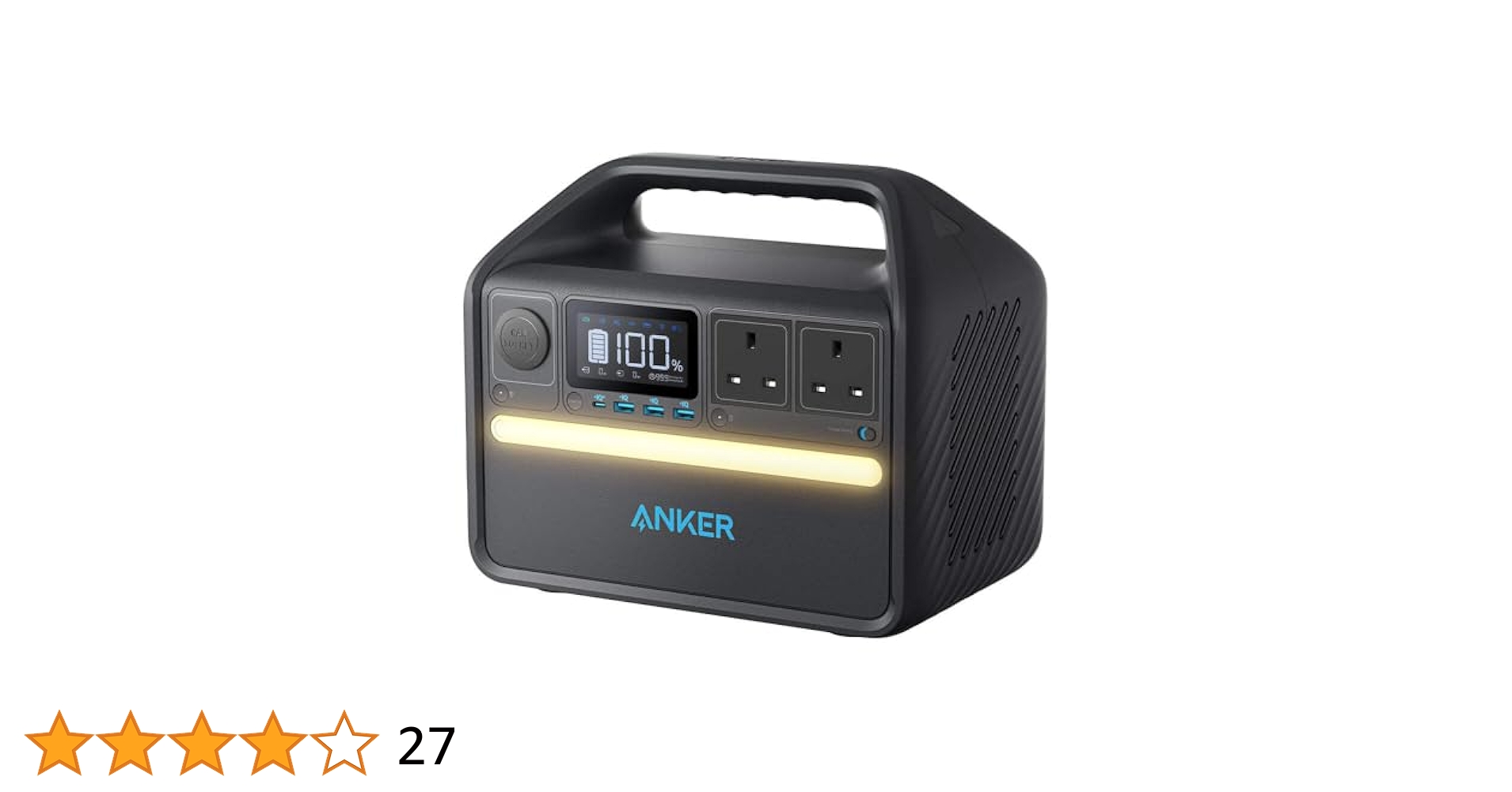 【未使用品】Anker 535 Portable Power Station Anker 535 Portable Power Station (PowerHouse 500W / 512Wh)