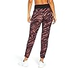 Jessica-Simpson-Sportswear-Womens-Riley-Jogger-Sweatpant Jessica Simpson Sportswear Women's Riley Jogger Sweatpant, Black Mystic Zebra, X-Large