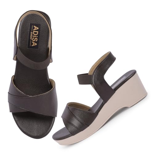 Image of Women Girls Fashion Wedge Heel Sandals (SD1501)