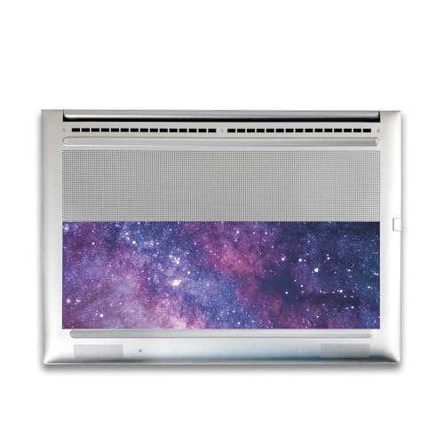Image of Gaming Skin Compatible with HP Envy x360 16 inch (2023) - Violet Stars - Premium 3M Vinyl Protective Wrap Decal Cover - Easy to Apply | Crafted in The USA by MightySkins