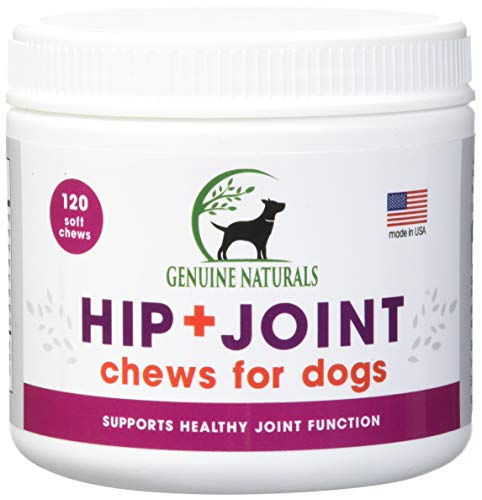 genuine naturals hip and joint chews for dogs