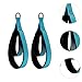 CAQYPVH 2 Pieces Pilates Double Loop Strap Double Loop Strap Portable Beginner Pilates Accessories Pilates Equipment for Fitness, Light Blue