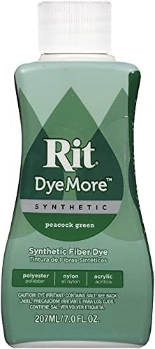 Rit Dye 155858 Synthetic 7oz-Peacock Green, Other, Multicoloured, 207 ml (Pack of 1)