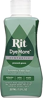 Rit Dye 155858 Synthetic 7oz-Peacock Green, Other, Multicoloured, 207 ml (Pack of 1)