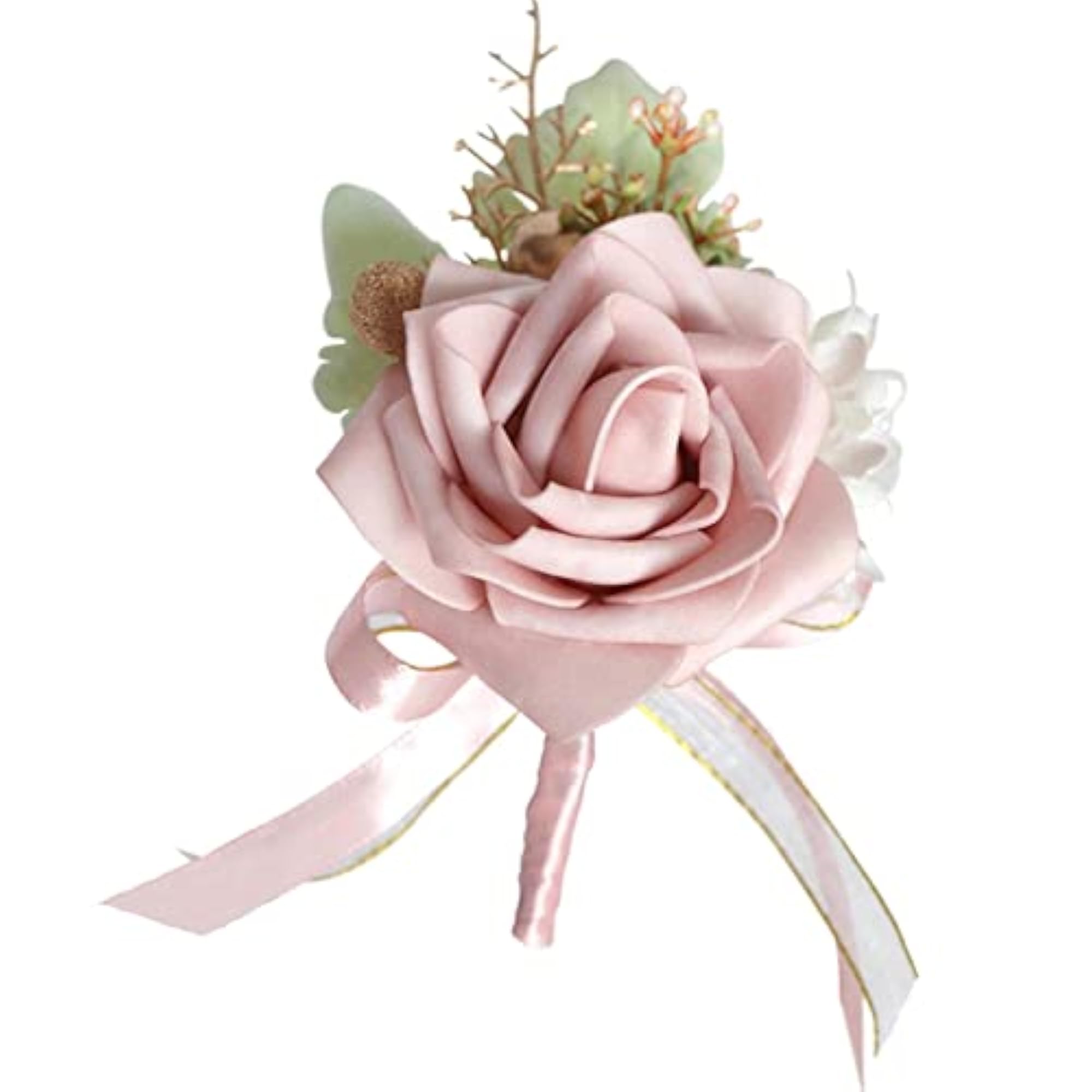 Rose Corsage Bracelet for Bride and Prom