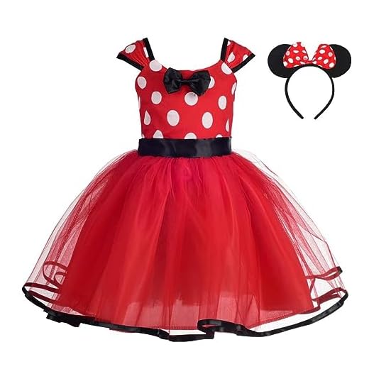 Lito Angels Minnie Mouse Kostüm für Mädchen Kinder