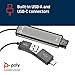 Poly DA75 USB-A/USB-C digital adapter - Works with Poly Call Center Quick Disconnect (QD) Headsets - Works with Avaya, Genesys,&Cisco call center platforms