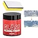 Glass Scratch Remover - Glass Polishing Powder, Windshield Repair Compound | Car Window Scratch Repair Kit for SUV Truck Motorcycle RV Boat Outdoor Garage Auto Detailing Home Maintenance