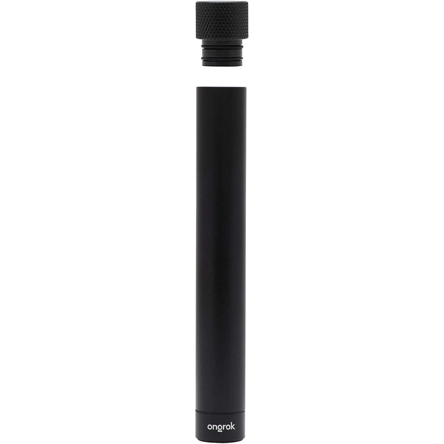 ONGROK Premium Doobie Tube | Smell Proof, Airtight, Fits King Size, Lightweight Smell Proof Holder/Tube, Discreet, Opaque - DBTUBE1BK (Black)