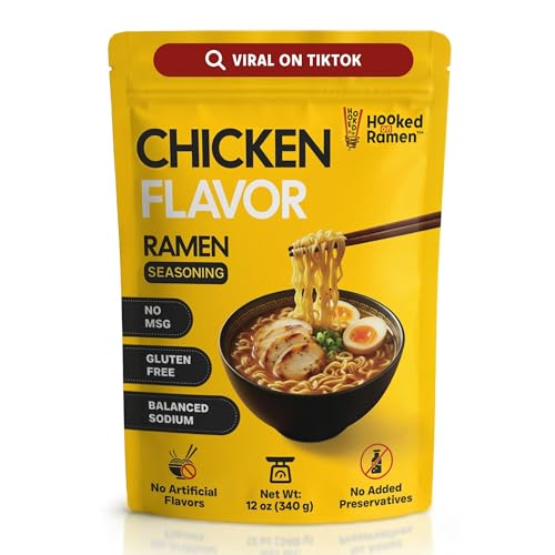 Hooked on Ramen Gluten Free Savory Chicken Ramen Seasoning -