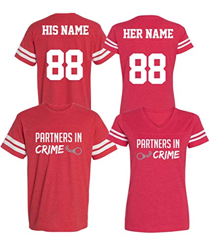 custom couples jerseys
